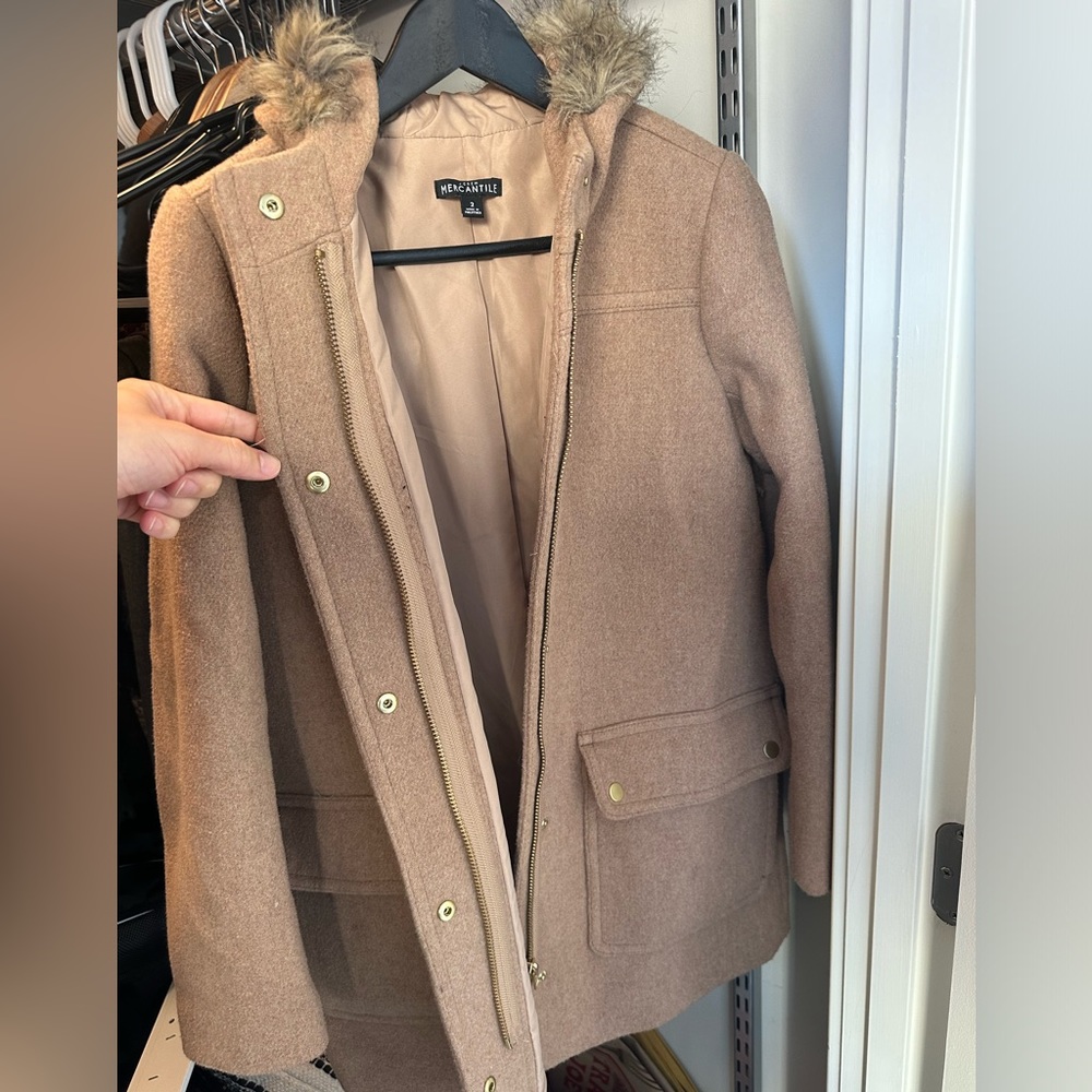 J. crew mercantile Peacoat